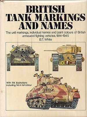 Bild des Verkufers fr British Tank Markings and Names - The unit markings, individual names and paint colours of British armoured fighting vehicles 1914-1945 zum Verkauf von Antiquariat Torsten Bernhardt eK