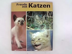 Bild des Verkufers fr Freude mit Katzen. Hardcover mit Schutzumschlag zum Verkauf von Das Buchregal GmbH