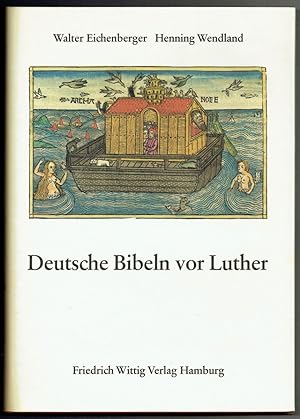 Immagine del venditore per Deutsche Bibeln vor Luther. Die Buchkunst der achtzehn deutschen Bibeln zwischen 1466 und 1522. venduto da Antiquariat Dietmar Brezina