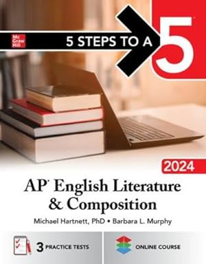 Bild des Verkufers fr 5 Steps to a 5: AP English Literature and Composition 2024 by Hartnett, Michael, Murphy, Barbara L. [Paperback ] zum Verkauf von booksXpress