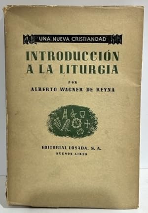 Imagen del vendedor de INTRODUCCION A LA LITURGIA a la venta por Fbula Libros (Librera Jimnez-Bravo)