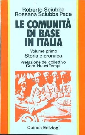 Bild des Verkufers fr Le comunita' di base in Italia vol. I zum Verkauf von Librodifaccia