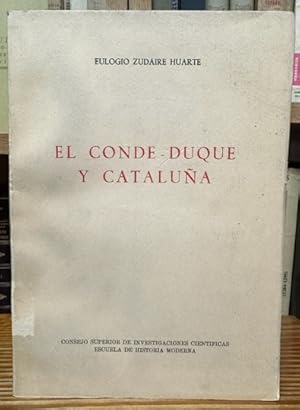 Immagine del venditore per EL CONDE-DUQUE Y CATALUA venduto da Fbula Libros (Librera Jimnez-Bravo)