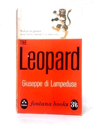 Bild des Verkufers fr The Leopard (Fontana Books) zum Verkauf von World of Rare Books