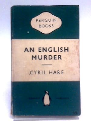Imagen del vendedor de An English Murder a la venta por World of Rare Books