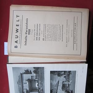Bauwelt. Zeitschrift für das gesamte Bauwesen. Architektur-Beilagen [gebunden in 2 Bänden] 1938.