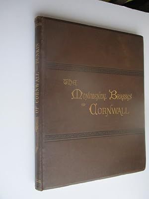 Imagen del vendedor de The Monumental Brasses of Cornwall a la venta por The Cornish Bookworm