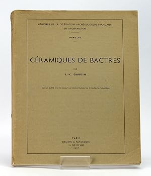 Immagine del venditore per Cramiques de Bactres. venduto da Librairie de l'Amateur