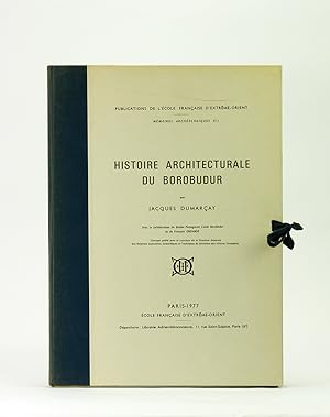 Image du vendeur pour Histoire architecturale du Borobudur. mis en vente par Librairie de l'Amateur