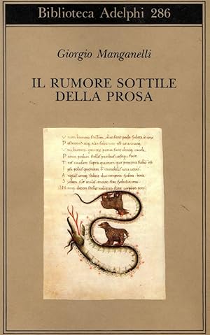 Il rumore sottile della prosa