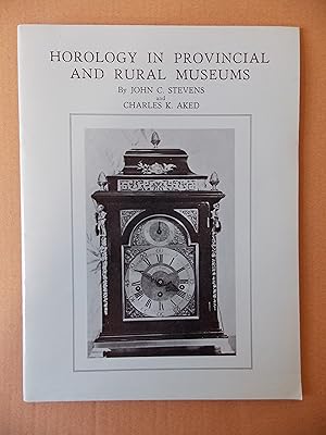 Imagen del vendedor de Horology in Provincial and Rural Museums a la venta por Jackson Books