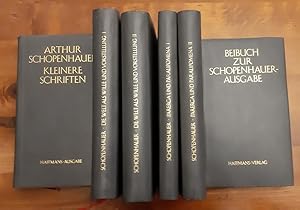 Bild des Verkufers fr Arthur Schopenhauer`s Werke in fnf Bnden ( komplett + Beibuch). Nach den Ausgaben letzter Hand herausgegeben von Ludger Ltkehaus. zum Verkauf von Antiquariat Berghammer