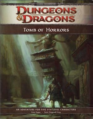 Bild des Verkufers fr Tomb of Horrors (Dungeons & Dragons 4e Heroic Tier Adventure) zum Verkauf von Bear Notch Books