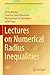 Seller image for Lectures on Numerical Radius Inequalities (Infosys Science Foundation Series in Mathematical Sciences) by Bhunia, Pintu, Dragomir, Silvestru Sever, Moslehian, Mohammad Sal, Paul, Kallol [Paperback ] for sale by booksXpress