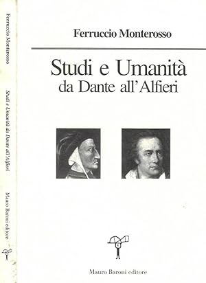 Bild des Verkufers fr Studi e Umanit da Dante all'Alfieri zum Verkauf von Biblioteca di Babele