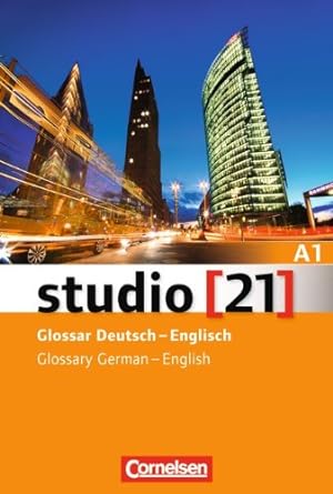 Image du vendeur pour Studio 21: Glossar A1 Deutsch - Englisch [Paperback ] mis en vente par booksXpress