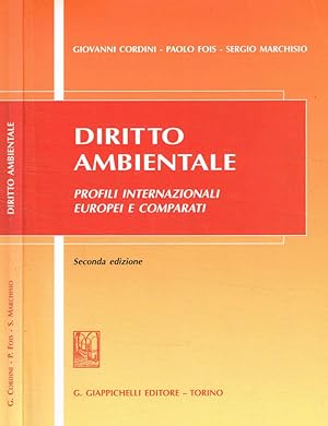 Bild des Verkufers fr Diritto ambientale Profili internazionali europei e comparati zum Verkauf von Biblioteca di Babele