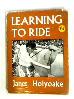 Imagen del vendedor de Learning to Ride a la venta por World of Rare Books