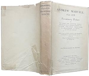 ANDREW MARVELL 1621-1678 Tercentenary Tributes.