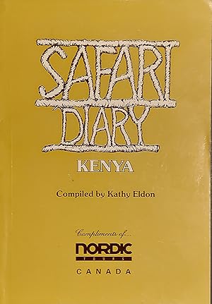 Immagine del venditore per Safari Diary Kenya venduto da Mister-Seekers Bookstore