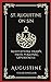 Seller image for St. Augustine on Sin: Meditations Drawn from Personal Experiences (Grapevine Press) [Soft Cover ] for sale by booksXpress