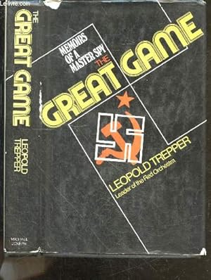 Seller image for The great game - Memoirs of a master spy- the story of the red orchestra for sale by Le-Livre