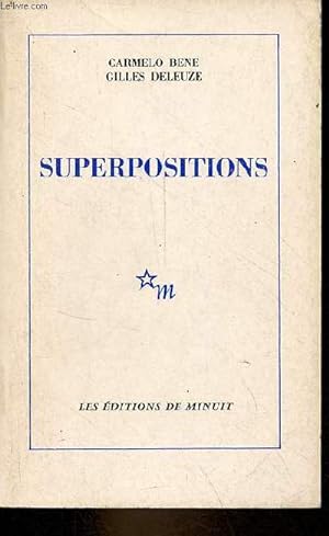 Immagine del venditore per Superpositions. venduto da Le-Livre