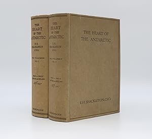 Seller image for THE HEART OF THE ANTARCTIC: Being the Story of the British Antarctic Expedition 1907-1909. for sale by LUCIUS BOOKS (ABA, ILAB, PBFA)