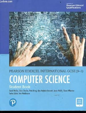 Bild des Verkufers fr Pearson Edexcel International GCSE (9-1) - Computer Science - Student Book - ebook included zum Verkauf von Le-Livre