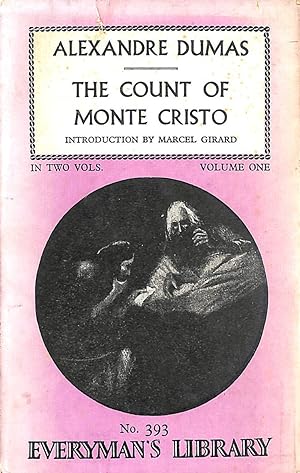 Seller image for The Count of Monte Cristo, Volume One for sale by M Godding Books Ltd