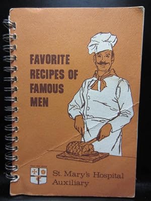 FAVORITE RECIPES OF FAMOUS MEN