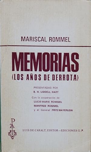 Imagen del vendedor de Memorias : (los años de victoria) a la venta por Librería Alonso Quijano