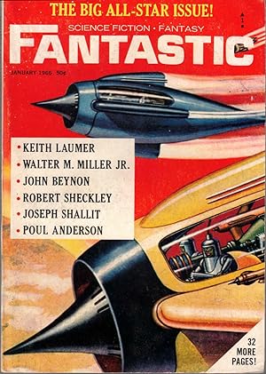 Imagen del vendedor de Fantastic January 1966 a la venta por Kenneth Mallory Bookseller ABAA