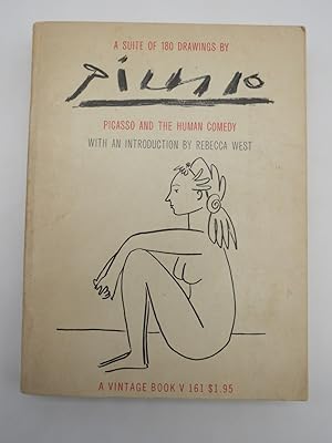 Seller image for PICASSO AND THE HUMAN COMEDY A SUITE OF 180 DRAWINGS BY PICASSO November 28, 1953 - February 3, 1954 for sale by Sage Rare & Collectible Books, IOBA