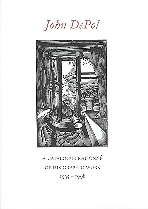 Image du vendeur pour John DePol - A Catalogue Raisonn Of His Graphic Work 1935-1998 [Prospectus] mis en vente par The Bookshop at Beech Cottage