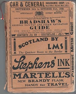 Bradshaw's General Railway and Steam Navigation Guide for Great Britain and Ireland September 24t...
