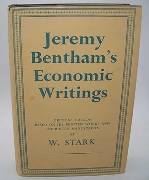 Seller image for Jeremy Bentham's Economic Writings Volume Two for sale by Easy Chair Books