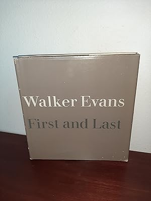Bild des Verkufers fr Walker Evans, First and Last zum Verkauf von AwardWinningBooks