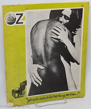 Image du vendeur pour OZ Magazine: #23, Aug/Sept, 1969: #yet each man kills the thing he loves . . ." mis en vente par Bolerium Books Inc.