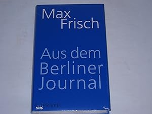 Seller image for Aus dem Berliner Journal. for sale by Der-Philo-soph