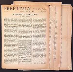 Free Italy [eight issues]