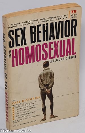 Imagen del vendedor de Sex Behavior of the Homosexual a la venta por Bolerium Books Inc.
