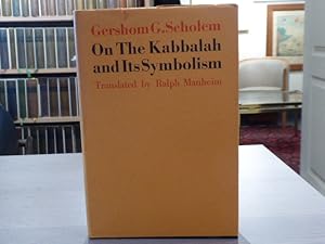 Image du vendeur pour On the Kabbalah and its Symbolism. mis en vente par Tir  Part