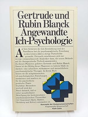 Seller image for Angewandte Ich-Psychologie for sale by Antiquariat Smock