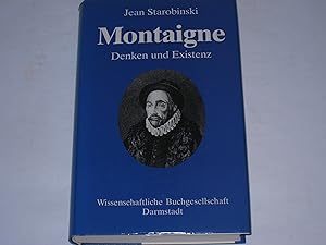 Bild des Verkufers fr Montaigne. Denken und Existenz. zum Verkauf von Der-Philo-soph