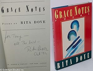 Seller image for Grace Notes: poems [inscribed & signed] for sale by Bolerium Books Inc.