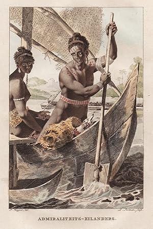 "Admiraliteits-Eillanders" - Admiralty Islands Bismarck Archipelago Papua New Guinea costumes Tracht