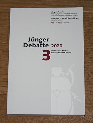 Bild des Verkufers fr Jnger Debatte 3. Technik und Medien bei den Brdern Jnger. zum Verkauf von Antiquariat Gallenberger