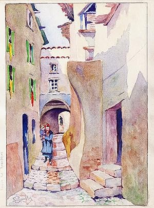 "Vieille Rue Roquebrune" - Roquebrune-Cap-Martin / Provence Cote-d'Azur