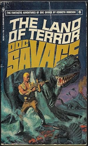 Imagen del vendedor de THE LAND OF TERROR: Doc Savage #8 a la venta por Books from the Crypt